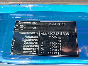 Mercedes-Benz Actros 2541 BDF EU5
