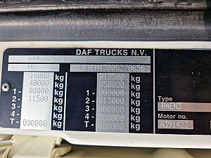 DAF XF 480 SSC EU6 Standard