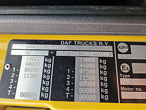 DAF XF 460 EU6 Standard