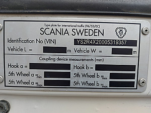 Scania R440 EU5 EEV Standard