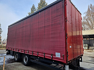 MAN TGX 18.400 EU5 EEV + Krebs Tandem pótkocsi