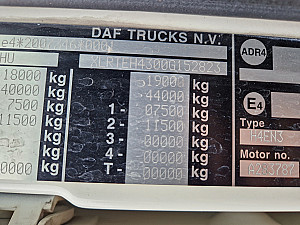 DAF XF 460 SSC EU6 Mega