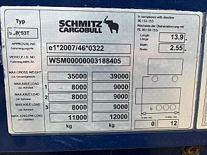 Schmitz SCB LowDeck XL code bogi