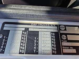 DAF XF 460 SSC 6X2 BDF EU6