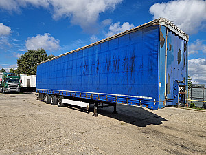Krone SD LowDeck bogi XL code kiemelhető tető