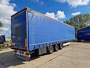 Krone SD LowDeck bogi XL code kiemelhető tető