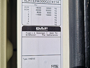 DAF XF 480 SSC EU6 Standard Több darab!