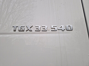 MAN TGX 33.540 EU5 6X2 vontató
