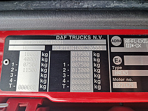 DAF XF 450 SSC EU6 ADR Standard