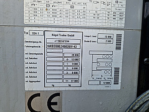 Kögel SN24 LowDeck bogi