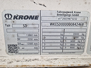 Krone Varios bogi több darab