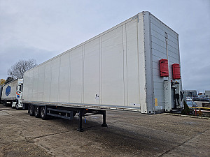 Schmitz SCB szigetelt alu doboz dupla bogi Varios