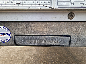 Schmitz SCB szigetelt alu doboz dupla bogi Varios