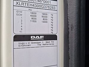 DAF XF 480 SSC EU6 Standard Több darab!