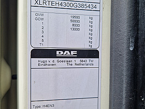 DAF XF 480 SSC EU6 Standard Több darab!