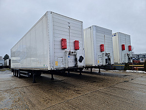 Schmitz SCB szigetelt alu doboz dupla bogi Varios