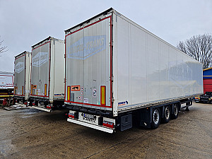 Schmitz SCB szigetelt alu doboz dupla bogi Varios