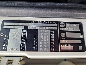 DAF XF 460 EU6 Standard ADR