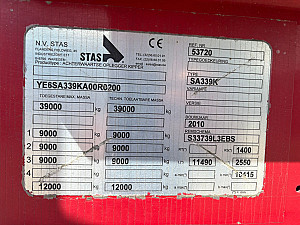 Stas 50m3 Gabonás billencs