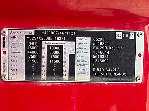 Scania S540 Standard Limited Edition