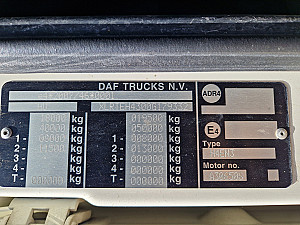 DAF XF 480 SC EU6 Standard