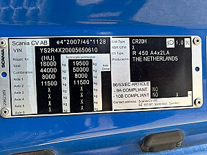 Scania R450 EU6 Standard